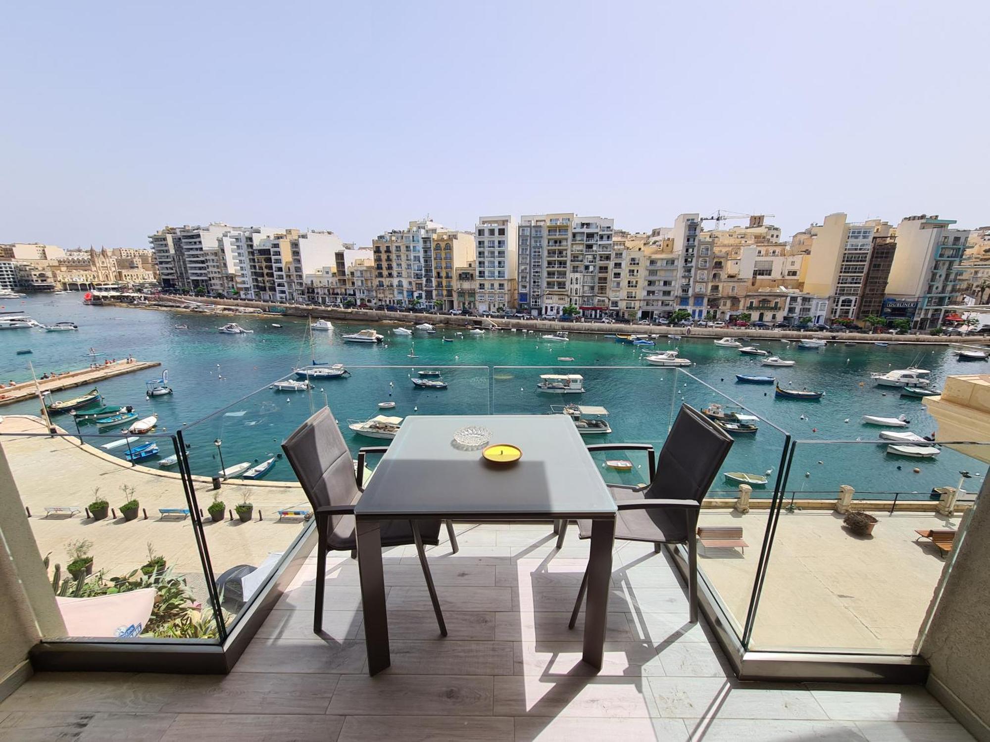 Supreme Seafront Apt With Balcony In St.Julian'S San Ġiljan Exterior foto